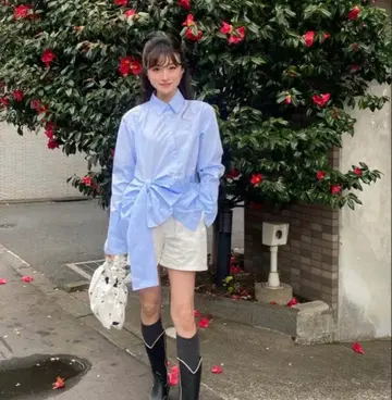 bibiy RUBY RIBBON SHIRT