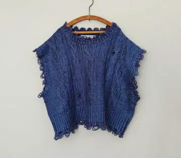 자라 ZARA 와이드 슬리브리스 니트 베스트 M/숏 기장