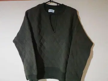 BEAMS BOY 퀼팅 트레이닝복 올리브 그린