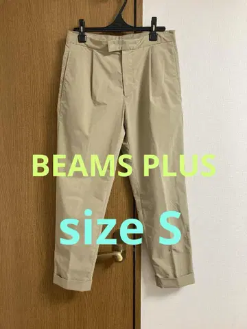 빔즈플러스 KOMATSU 콜라보 슬랙스 치노 팬츠 S 사이즈