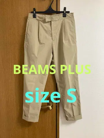 빔즈플러스 KOMATSU 콜라보 슬랙스 치노 팬츠 S 사이즈