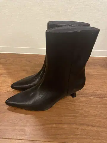 LE TALON 5cm 와이드 샤프트 미들 부츠