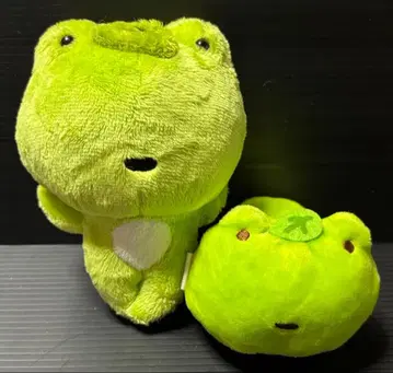 산엑스 다음날 케로리 봉제 인형 마스코트 2세트