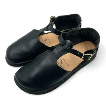 [ 새상품급 ] 오로라 슈즈 웨스트 인디언 24.5 상당 가죽 블랙