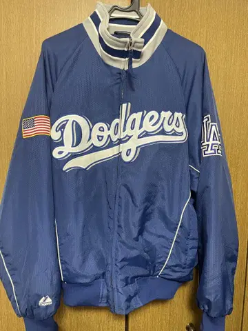 90s majestic MLB 다저스 자켓