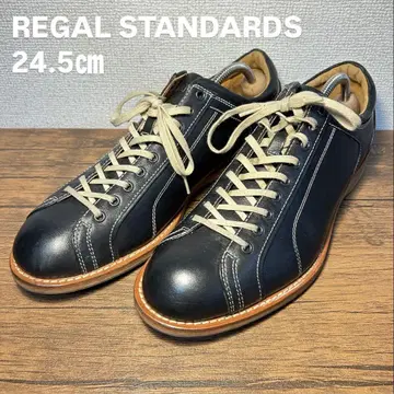 [ 새상품급 ] REGAL STANDARDS 블랙스니커즈 24.5cm