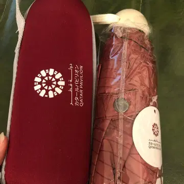 카타르 파빌리온 접이식 우산 만박