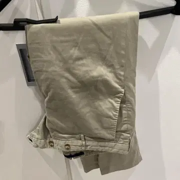 INCOTEX SLIM Fit 치노 팬츠 44 베이지