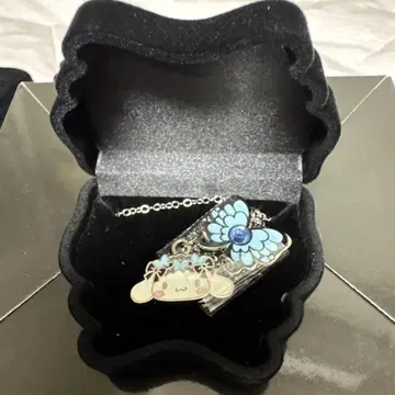 산리오 버터플라이 시크릿 목걸이 시나모롤