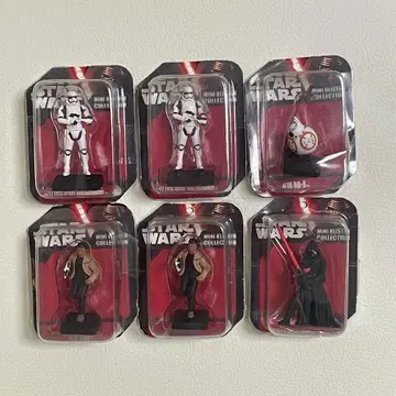 미개봉 STARWARS MINI BUSTER COLLECTION 6개