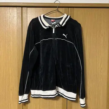 00s PUMA velour track jacket y2k tech