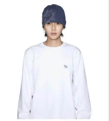 sansangear 로고 비니 네이비