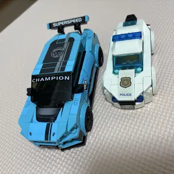 레고 호환 재규어 & 순찰차