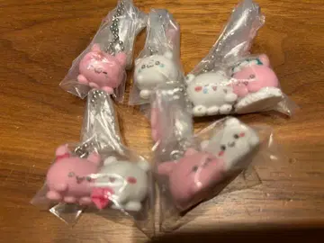 러브이즈 마스코트 부착 비스킷 스못피피욘치 5종