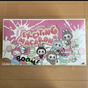 정품 POPMART LABUBU 마카롱 라부부 모듬 박스
