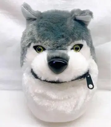 샤쿠레루 플래닛 늑대 봉제 인형 파우치