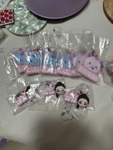 캐릭터 키링 세트
