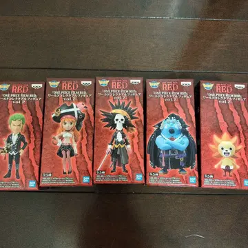 ONE PIECE FILM RED VOL.2 피규어 5체 세트