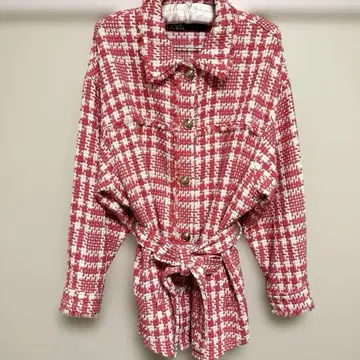 [ 새상품급 ZARA ] 체크 무늬 자켓
