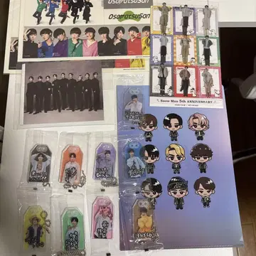 Snow Man 굿즈 세트