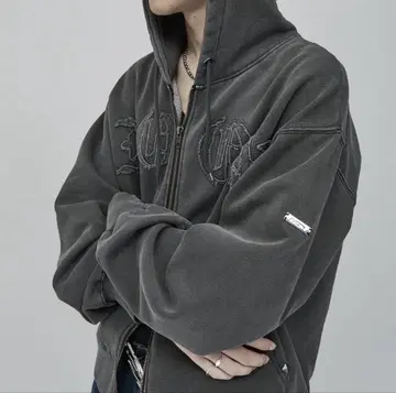 F/ON 지퍼 후드티