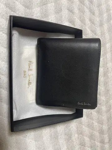 Paul Smith 블랙 이단 접이식 지갑