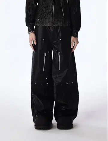 Jentlouis Double Knee Leather Pants M