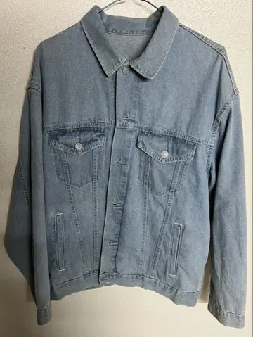 라이트 블루 데님 자켓