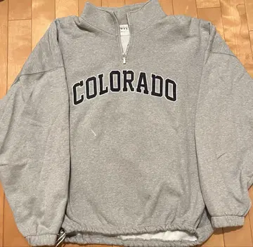 COLORADO 하프 지퍼 트레이닝복 그레이
