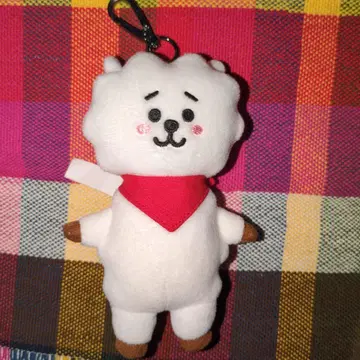 BT21 레어 초기 RJ 마스코트 키링