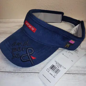 새상품 [앤퍼시 and per se] 코듀로이 바이저 네이비1