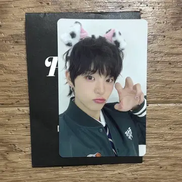 TREASURE 지훈 PULSE ON 팝업 트레이딩 카드