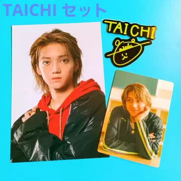 THE LAST PEACE TAICHI 엽서 트레이딩 카드 네임 스티커