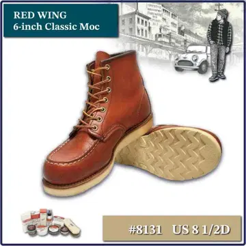 RED WING #8131 6인치 클래식 모크 US8 1/2 D