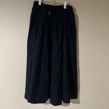 블랙 플레어 스커트 롱 스커트