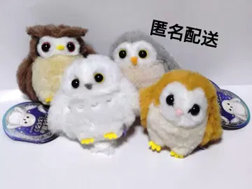 별이 내리는 숲의 올빼미 봉제 인형 마스코트