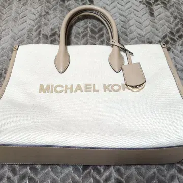 MICHAEL KORS 토트백 화이트 베이지