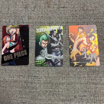 원피스 캐러멜 팝콘 카드 세트