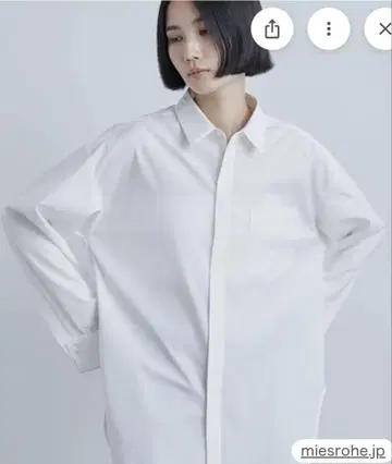 MIESROHE BASIC 더블 커프스 셔츠
