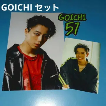 THE LAST PEACE GOICHI 엽서 트레이딩 카드 네임 스티커