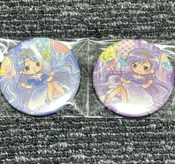 피치피치핏치 노엘 카렌 캔뱃지 그래프아트 미사용 새상품 2개 세트