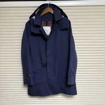 매킨토시 철학 라이너 부착 스텐카라 코트 네이비 38