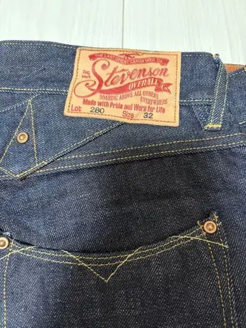 Stevenson Overall Lot 280 스트레이트 데님 32