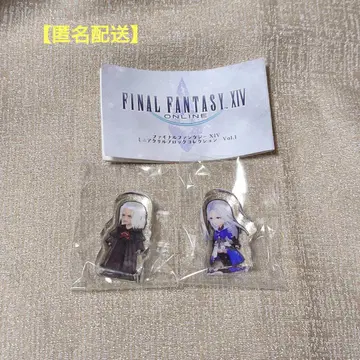FINAL FANTASY XIV 미니 아크릴 블록 아이돌네우스 이젤