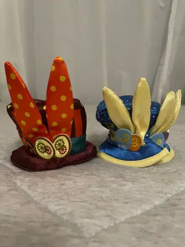 [ 2개 세트 ] 컨디션 최상! 디즈니 토끼 귀도리 모자