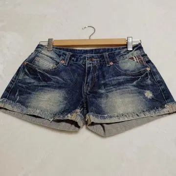 LEVI'S 데미지 데님 숏팬츠 청바지 짧은 기장 리바이스