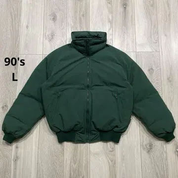 90s TARAS BOULBA 쇼트 기장 다운 자켓 그린 타라스불바