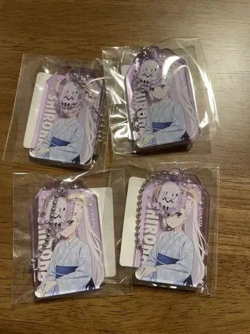 Summer Pockets DMM 스크래치 D상 나루세 시로하 4개 세트