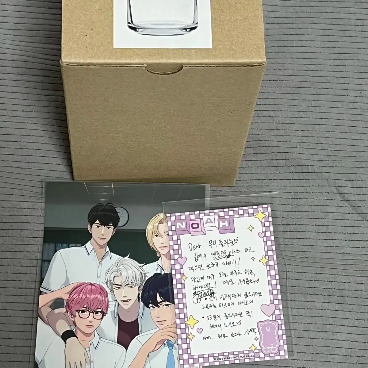 PLAVE Aniplex Noah pre-order benefit wts on Bunjang Global Site.