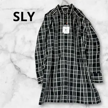 [ SLY ] SLY 턱 슬리브 롱 셔츠 가디건 택 포함 미사용 1